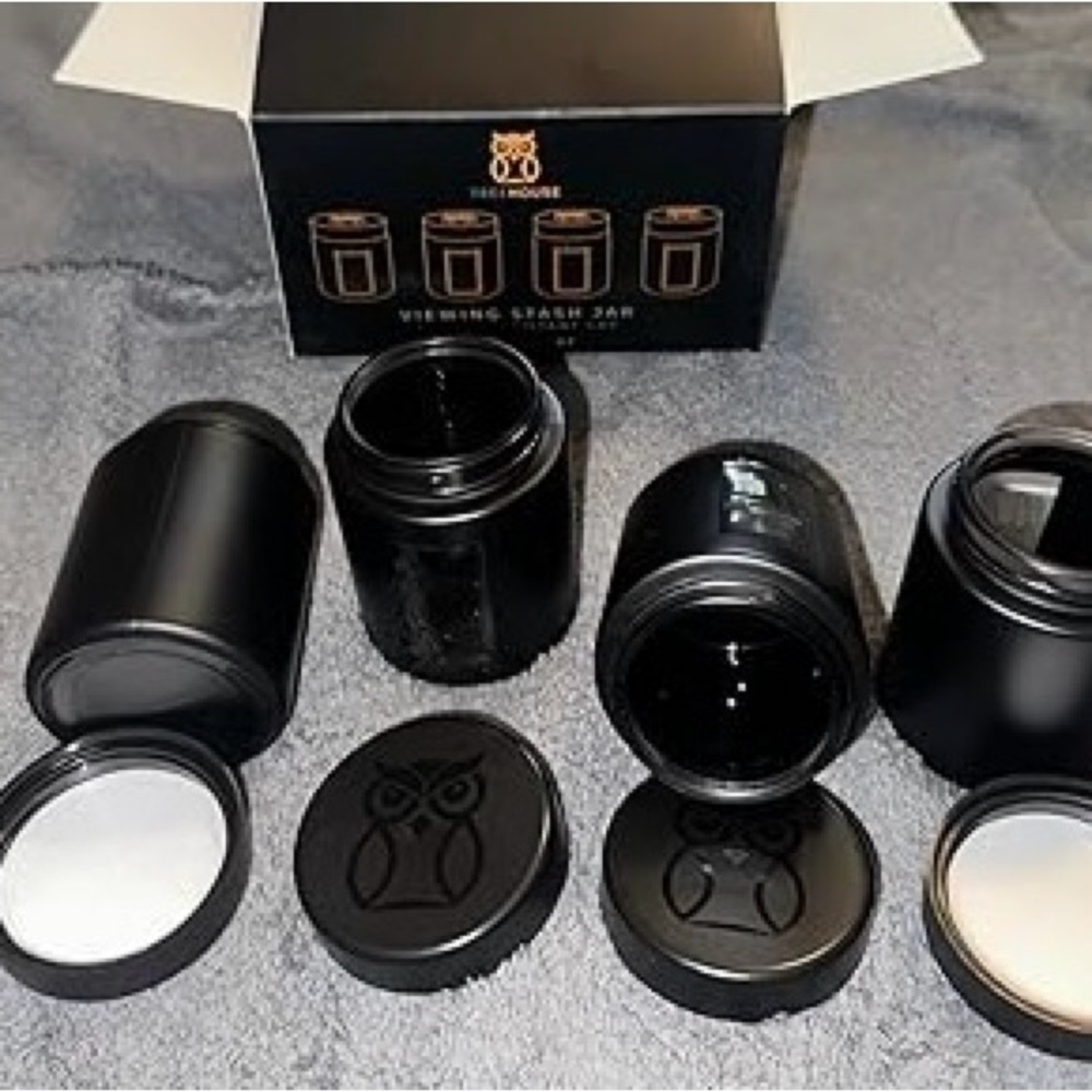 Stash Jars set of 4 (new)